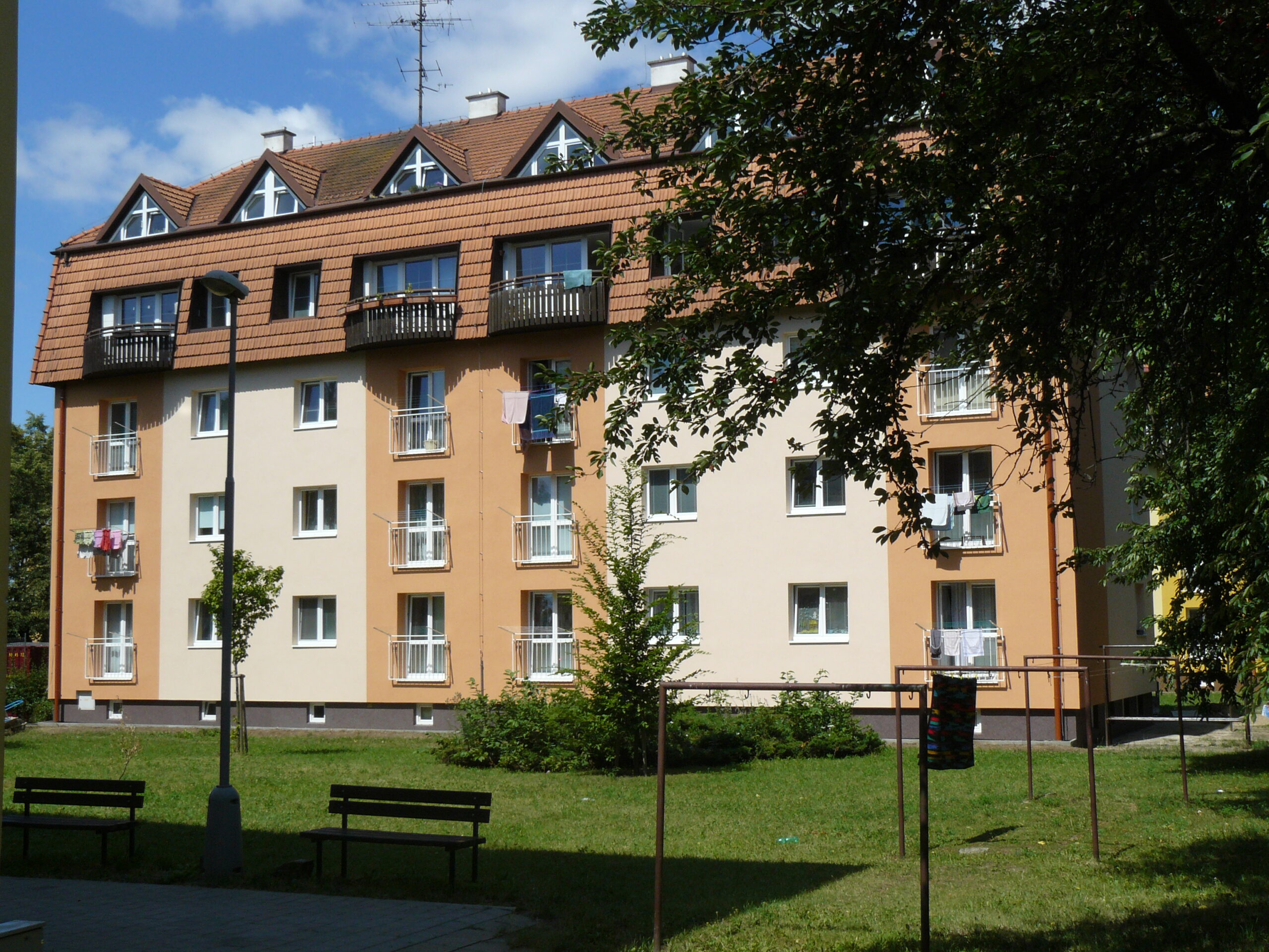Rekonstrukce bytového domu – Tilhonova, Brno